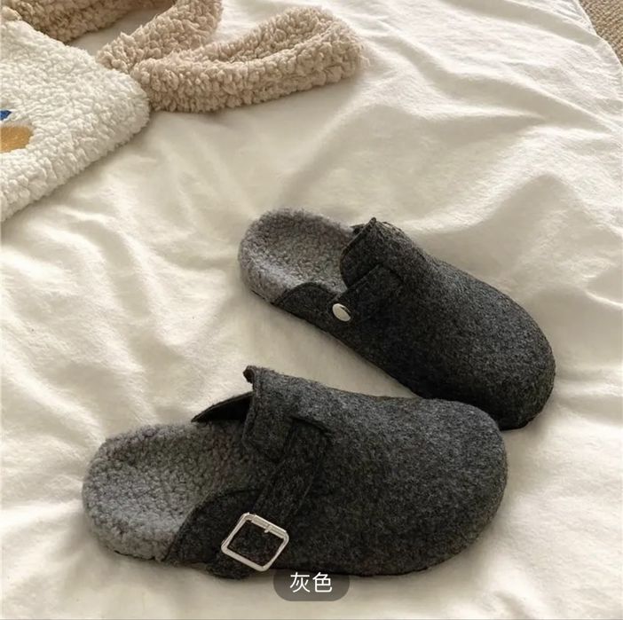 Войлочный лофер и мюли