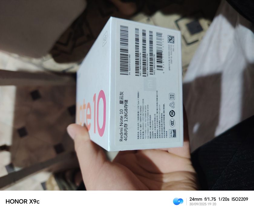 REDMI NOT 10 5g Xolati zo'r karopka dakumentlari bor xamma joyi ishlay