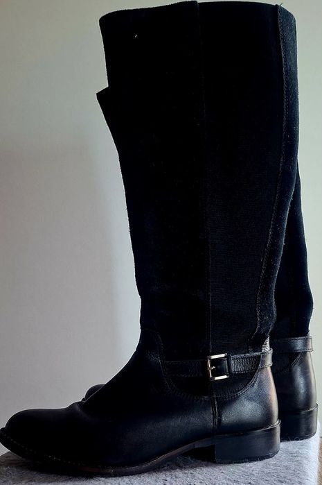 Cizme lungi piele 39