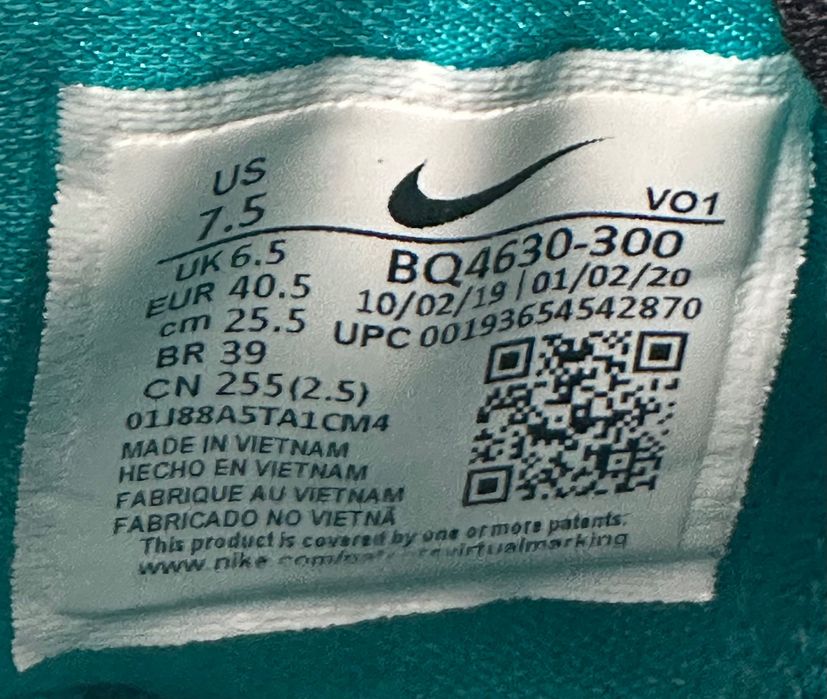 Nike Kyrie 6 Oracle Aqua| Size 40.5