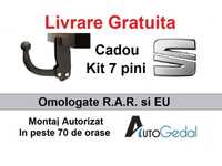 Carlig remorcare Seat Leon 2005-2012 - Omologat RAR si EU