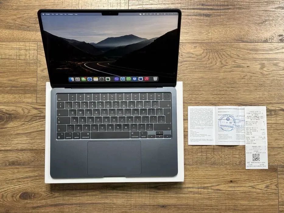 MacBook Air 13,6” M3 256GB SSD Като нов! Гаранция