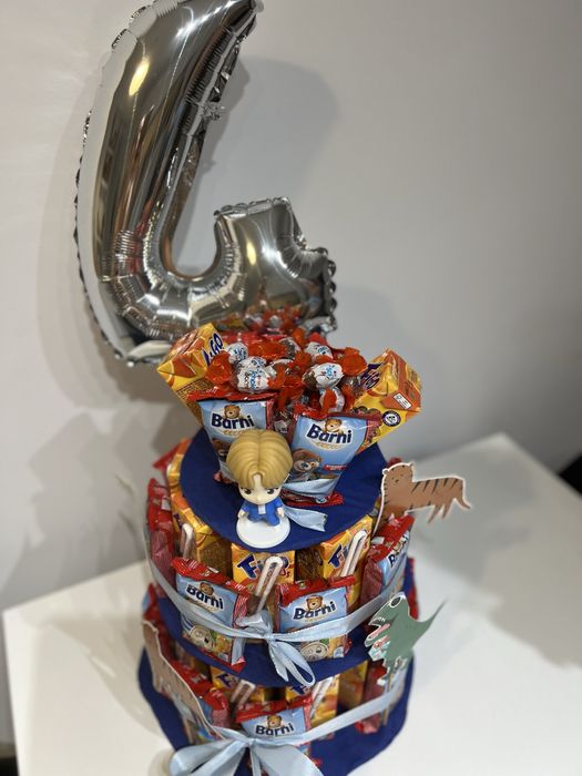 Tort din dulciuri pentru gradinita/scoala