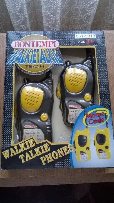 Statii walkie talkie Bontempi vintage 1999