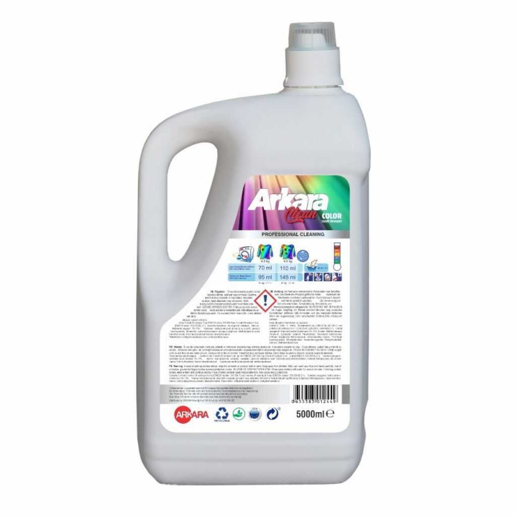 Перилен препарат Arkara Clean Color 5L - За цветно пране