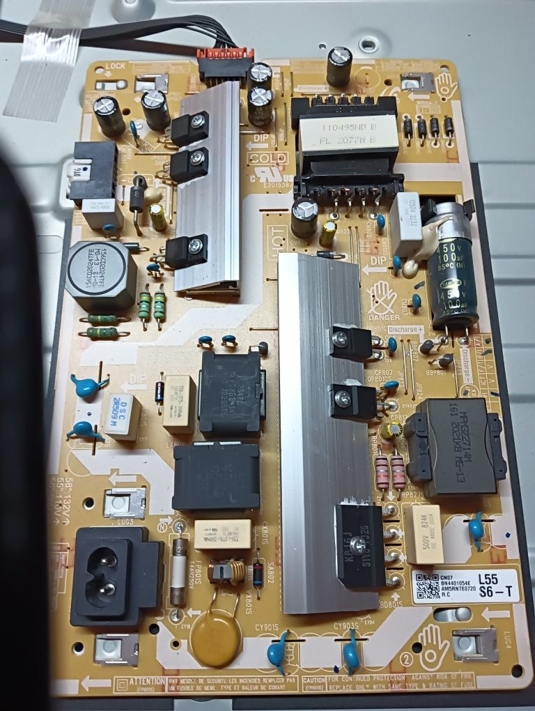 Placa de baza și sursa Samsung ue50tu8070u