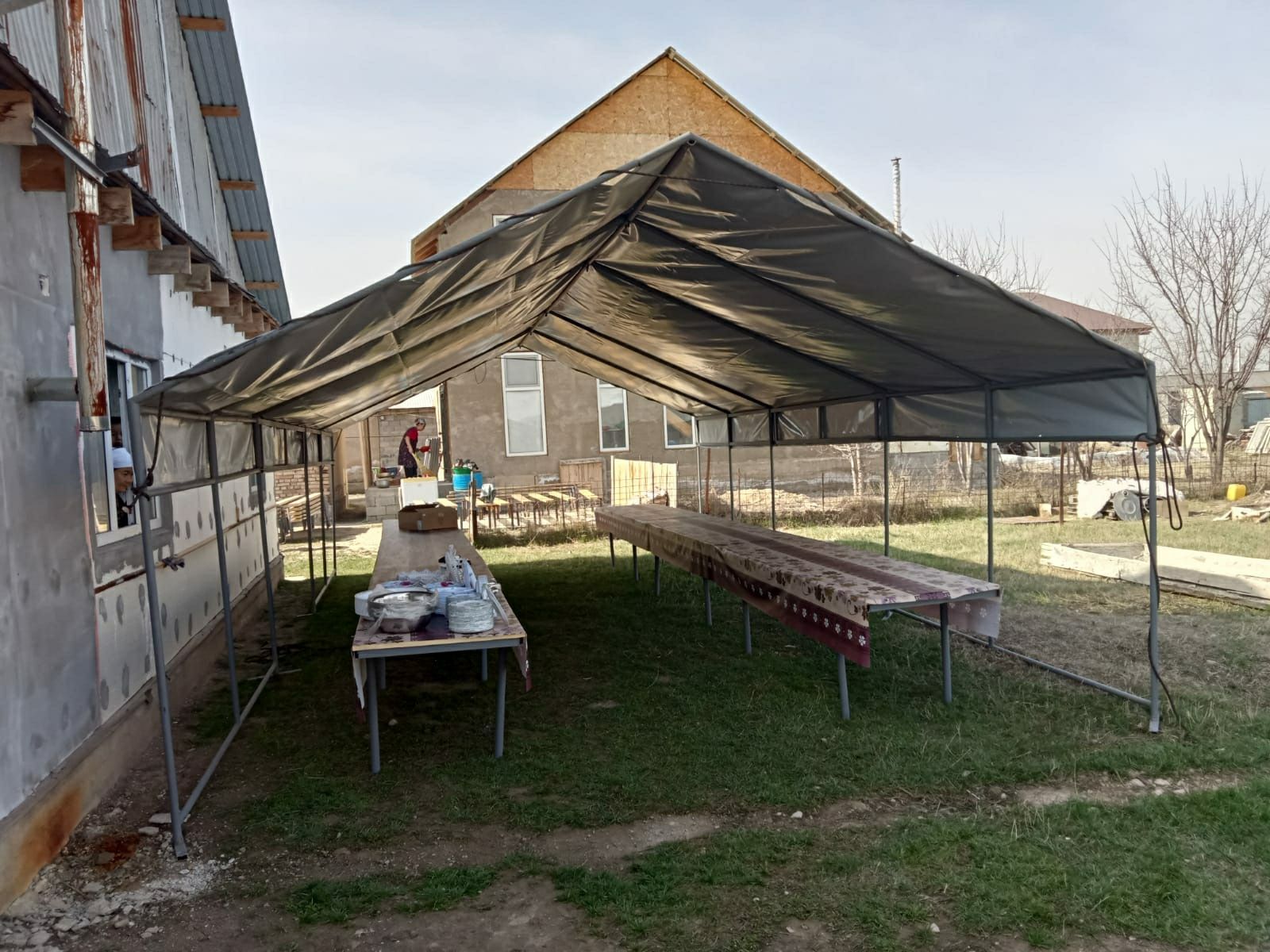 Аренда палатки все в комплекте