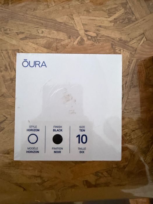 de vânzare smart ring Oura Gen 3 horizon black , marimea 10, complet