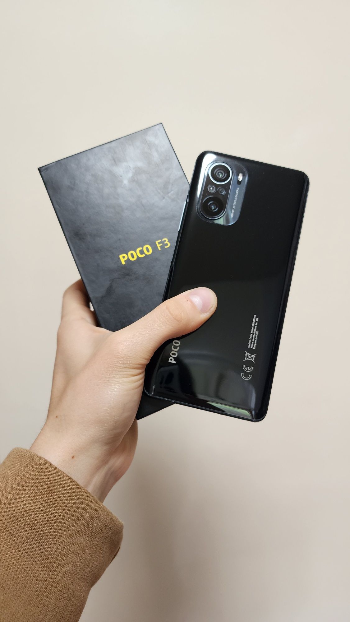 Poco F3 256gb, Karopkas bor!