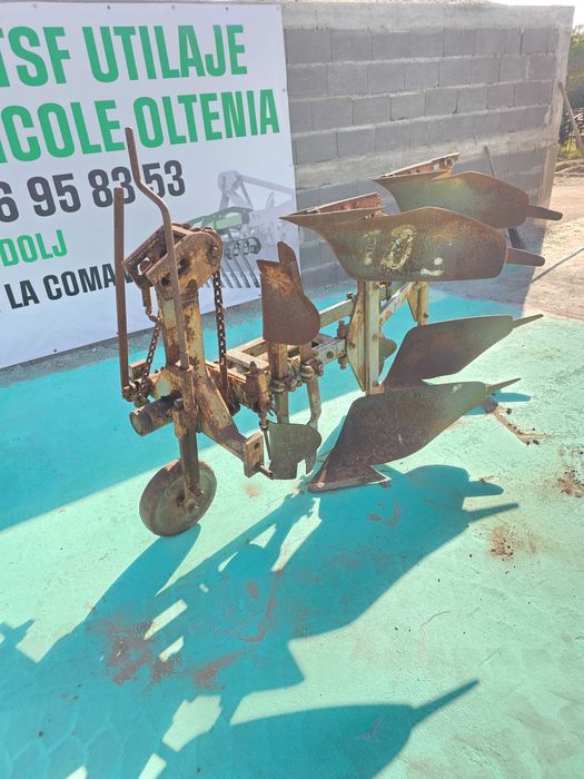 Plug reversibil 2 brazde, Lemken. Rabewerk,  Krone, Steeno