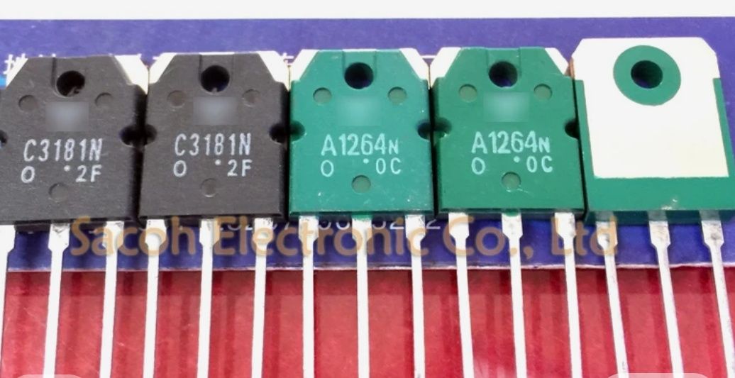 C3181N , A1264N tranzistori finali