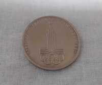Монета 1 рубль игры 22 олимпиады москва