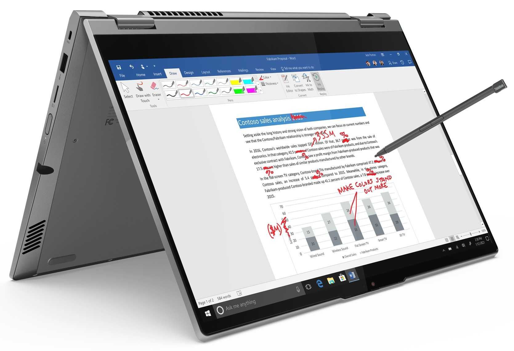 Лаптоп Lenovo - YOGA G3 IRU, 14s''Touch LCD