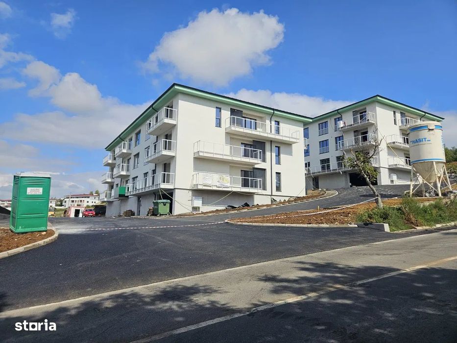 Apartament 3 cam, 58 mp, garaj, semifinisat,  Apahida