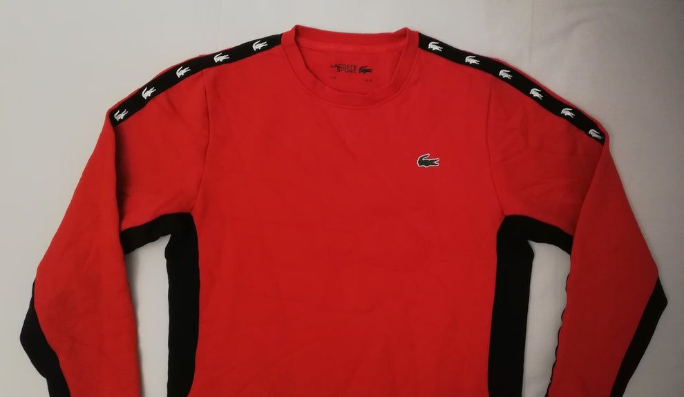 Lacoste Sport Two Tone Fleece Sweatshirt оригинално горнище XS памук
