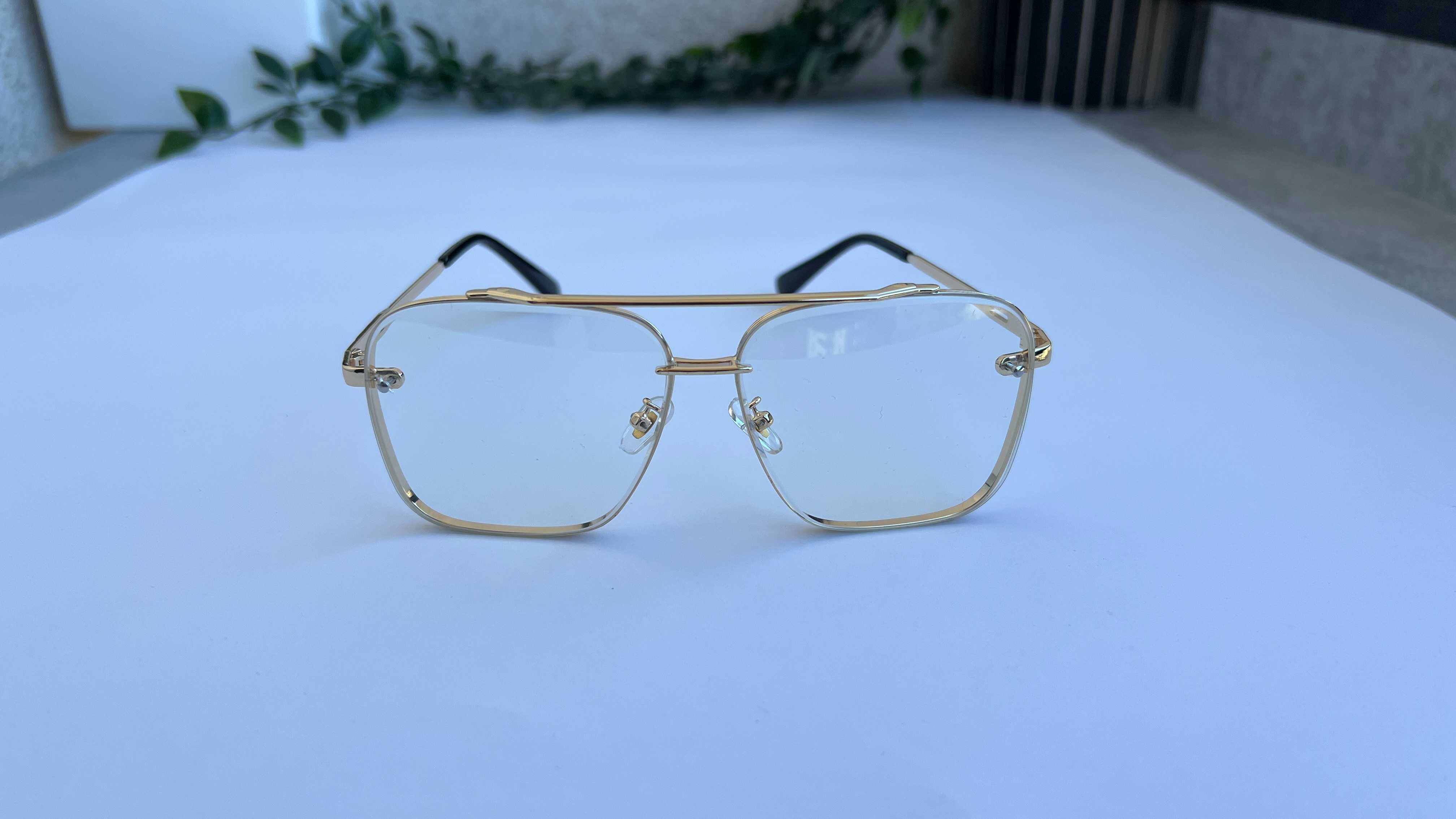 Ochelari de soare Dita Mach Six - Rama aurie Lentile transparente