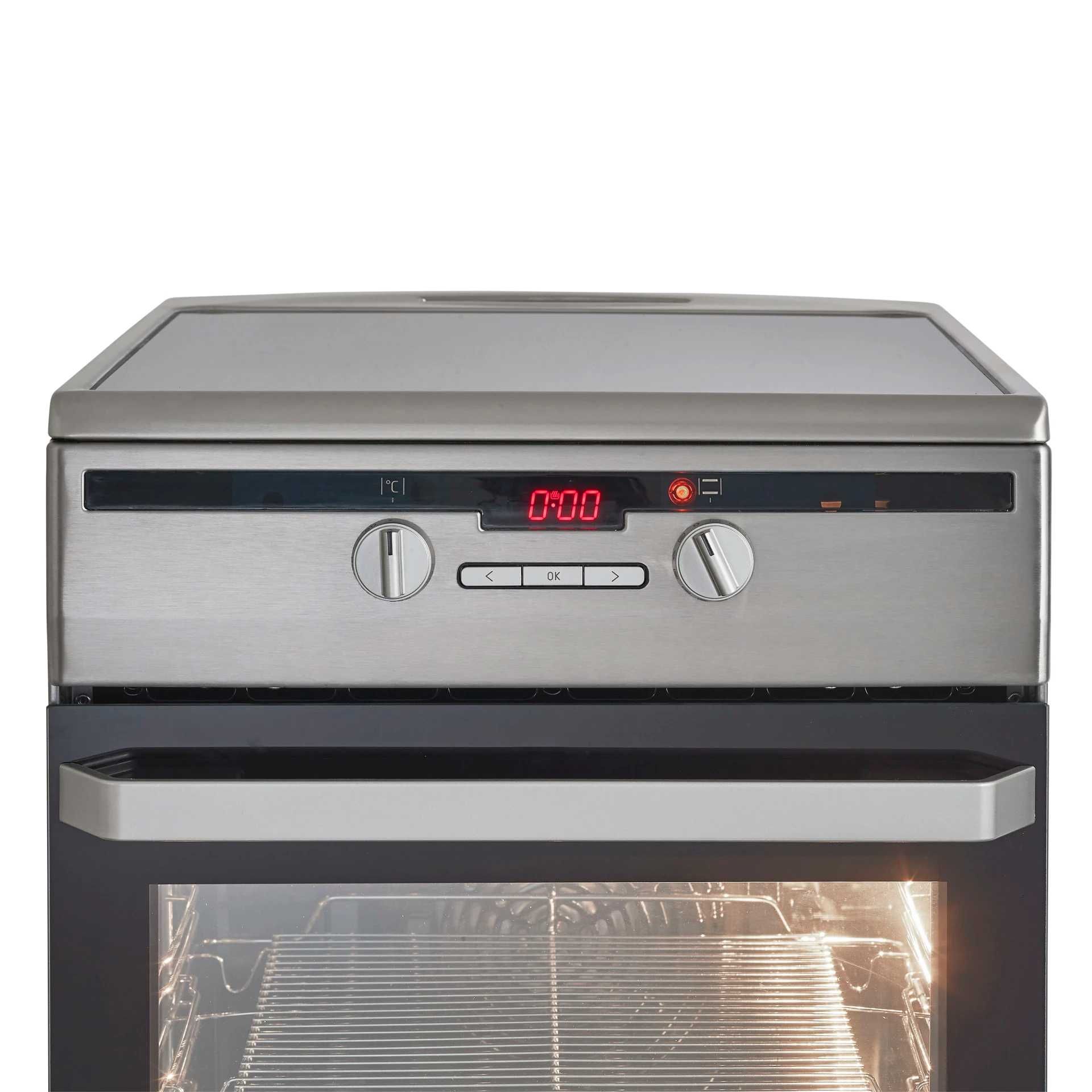 Печка - Индукционна - 50 см - Неръждаема стомана/Черна VFI5042RVS
