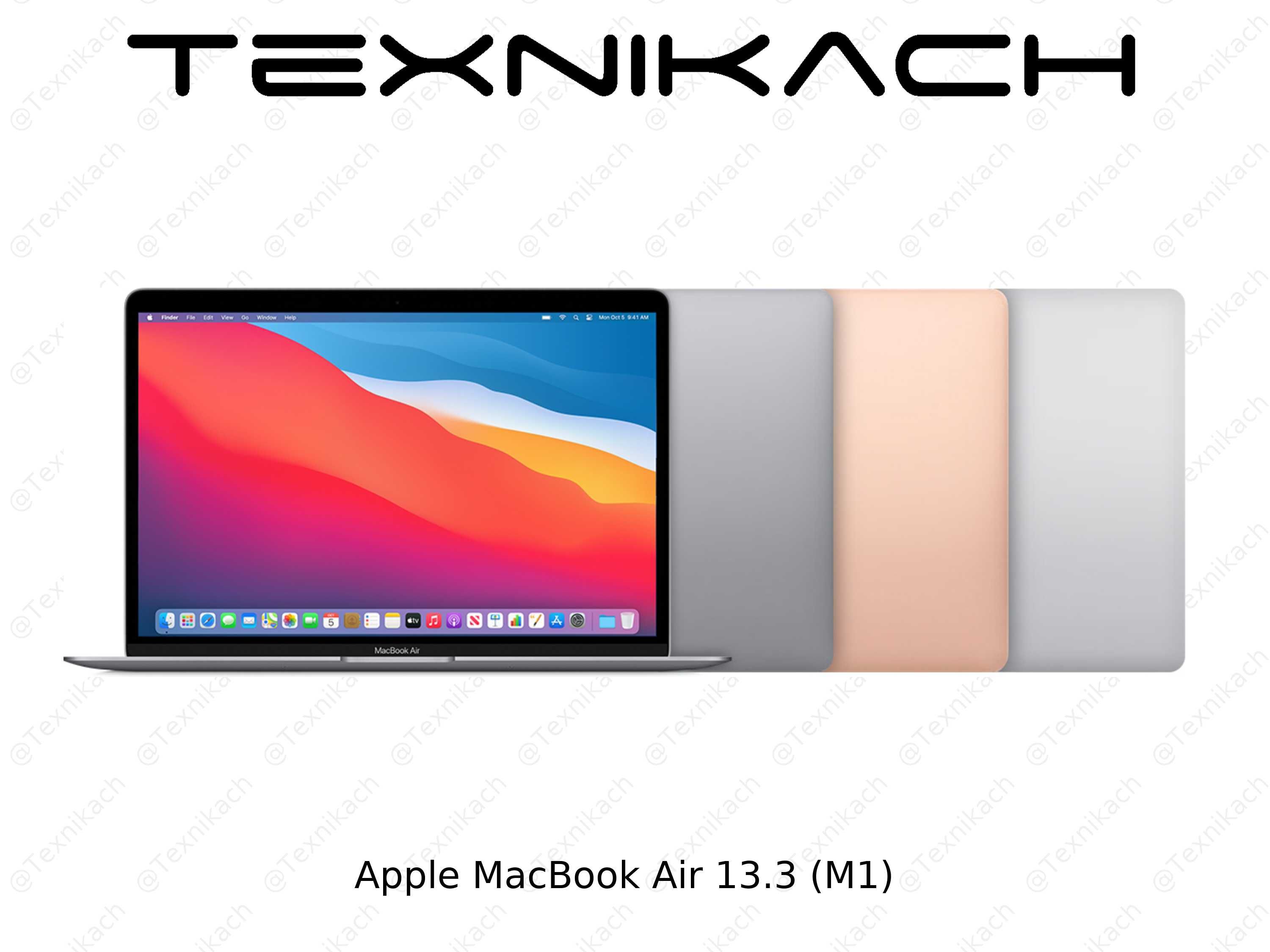 Новый • Apple MacBook Air 13 (M1) • 8/256 • 8/512 • 16/256 • Доставка
