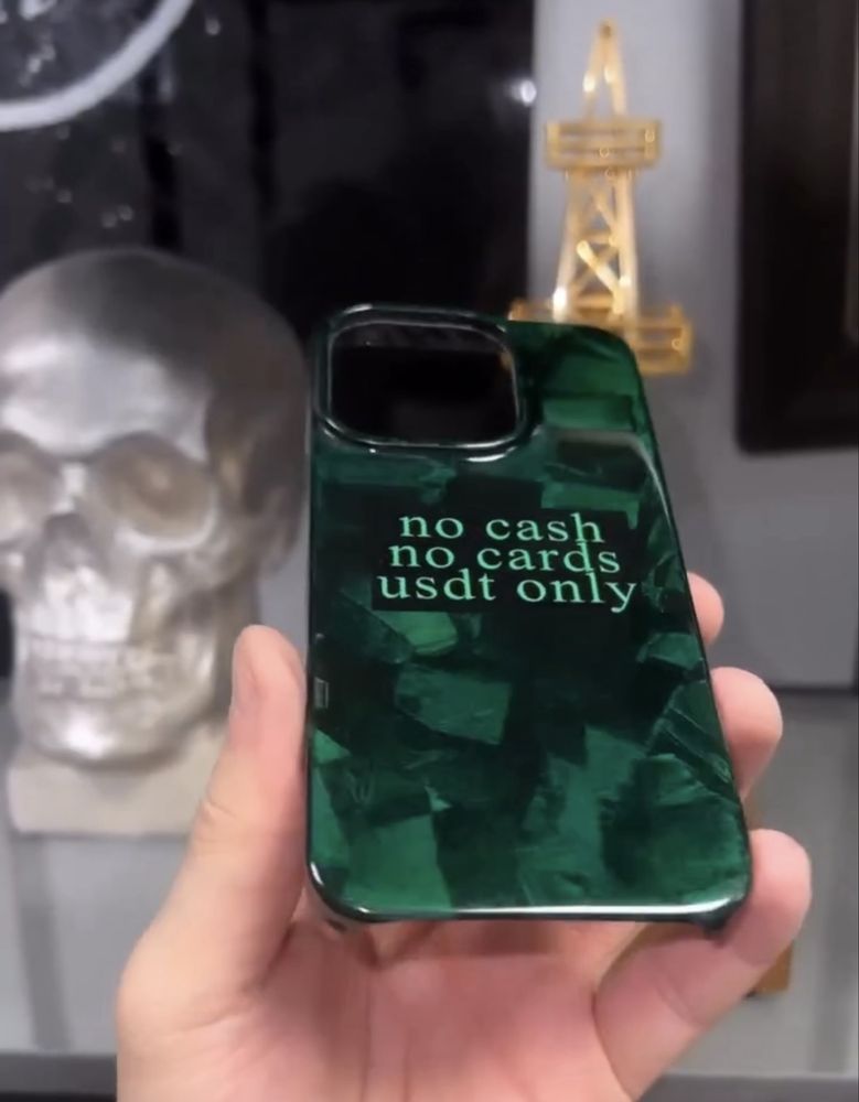 оригинал карбоновый кованный чехол на iPhone 14 Pro