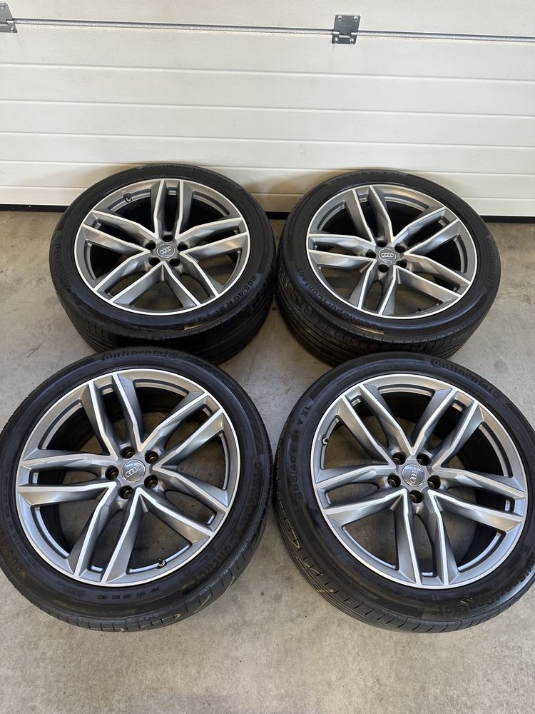 Jante NOI 21 ORIGINALE Audi Q7 SQ7 Q8 Vara 285/40/21 S-Line Touareg