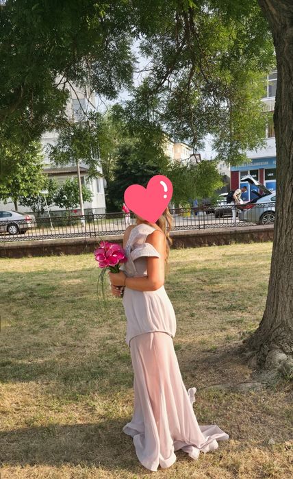 MEGA REDUCERE!Vând rochie de seara, deosebită, de nașa, superba, super