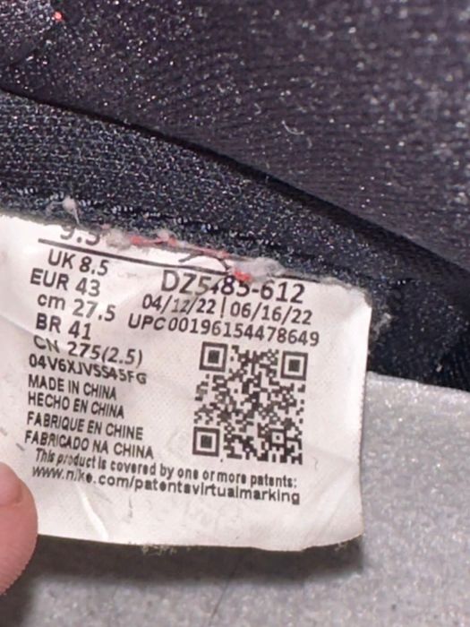Jordan Air Jordan 1 Retro High OG "Chicago Lost And Found" sneakers