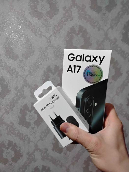 Galaxy a17 black 8/256gb