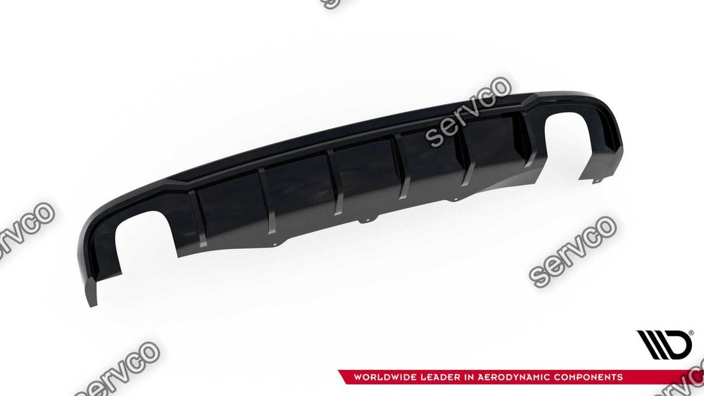 Prelungire difuzor bara spate Audi A4 B8 2007-2011 v29 Maxton Design