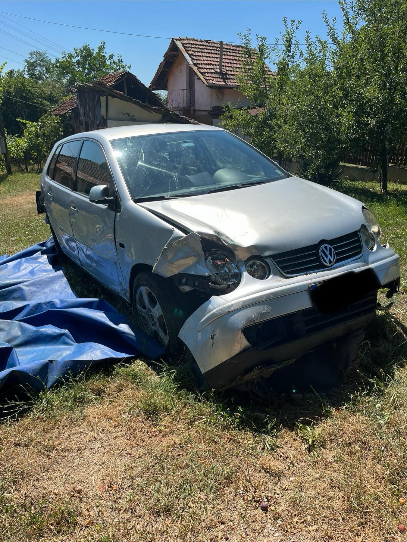 Volkswagen Polo катастрофирал
