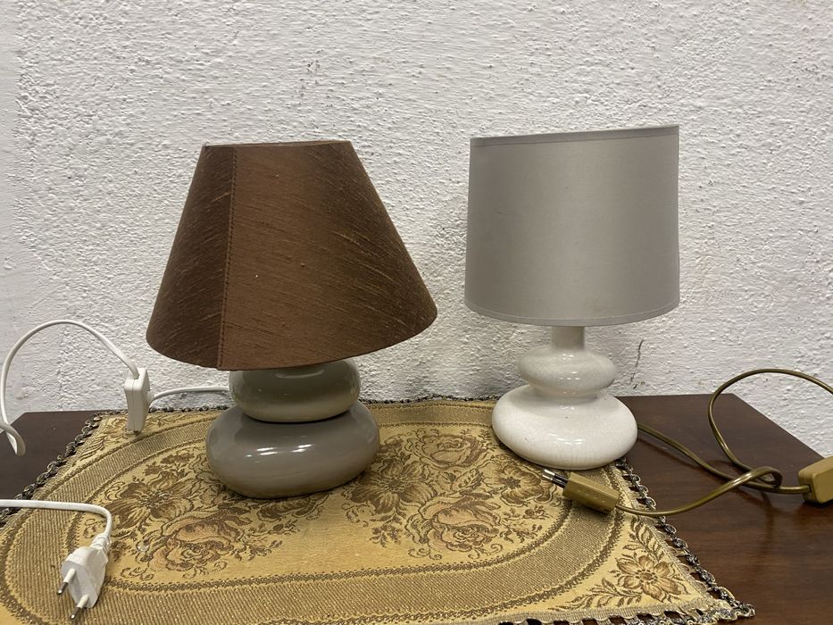 Немски винтидж лампи от 70 те настолни лампи