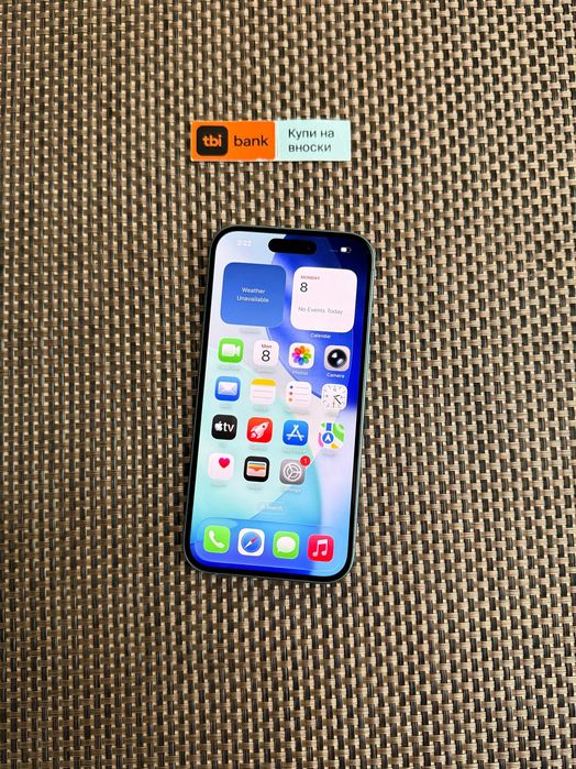100% Battery! 256GB! iPhone 16 Лизинг от 50лв/м teal зелен ГАРАНЦИЯ