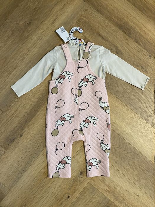 Salopeta cu bluza H&M masura 80 1 an +