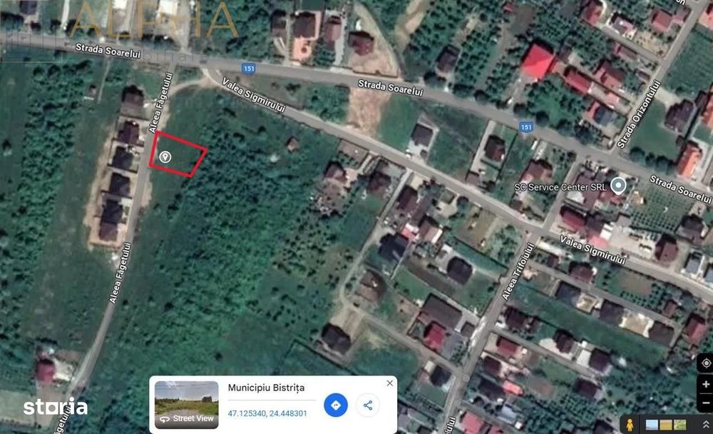 De vanzare teren intravilan 680 mp - Aleea Fagetului