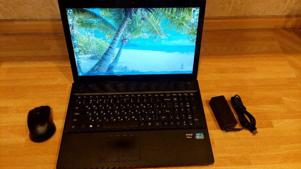 Ноутбук Lenovo G-505 Intel Corei5. Новая батарея, беспроводная мышь.