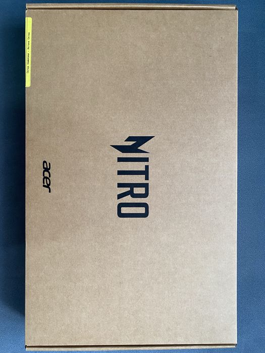 Новый игровой ноутбук Acer Nitro V15 rtx 3050