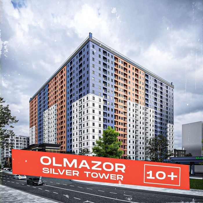 Новостройка Qora qamish 1/2, SILVER TOWER-BETTER BEST (Studio 38.1 m²)