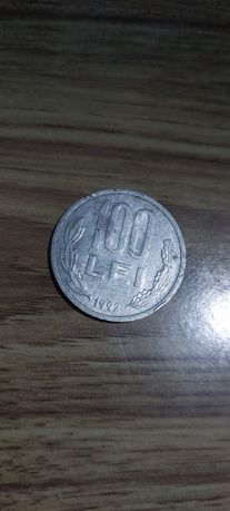 Vând moneda de 100 lei fin anul 1992