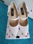 Vand pantofi albi