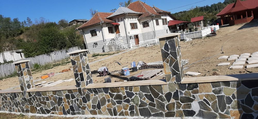 Piatra sparta fasonata naturala ornament travertin