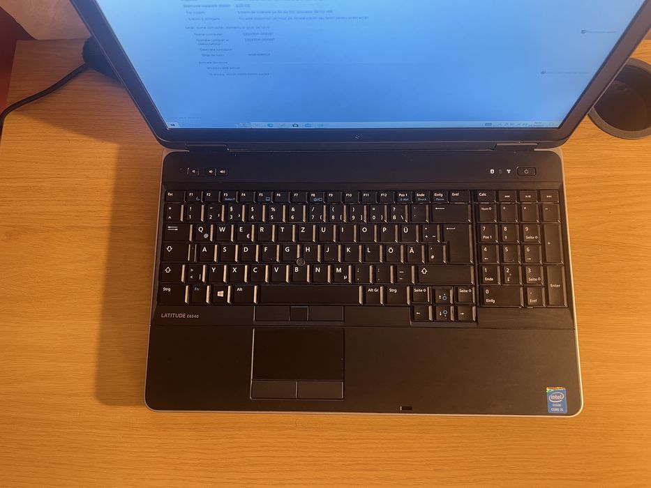 Laptop Dell latitude 6540