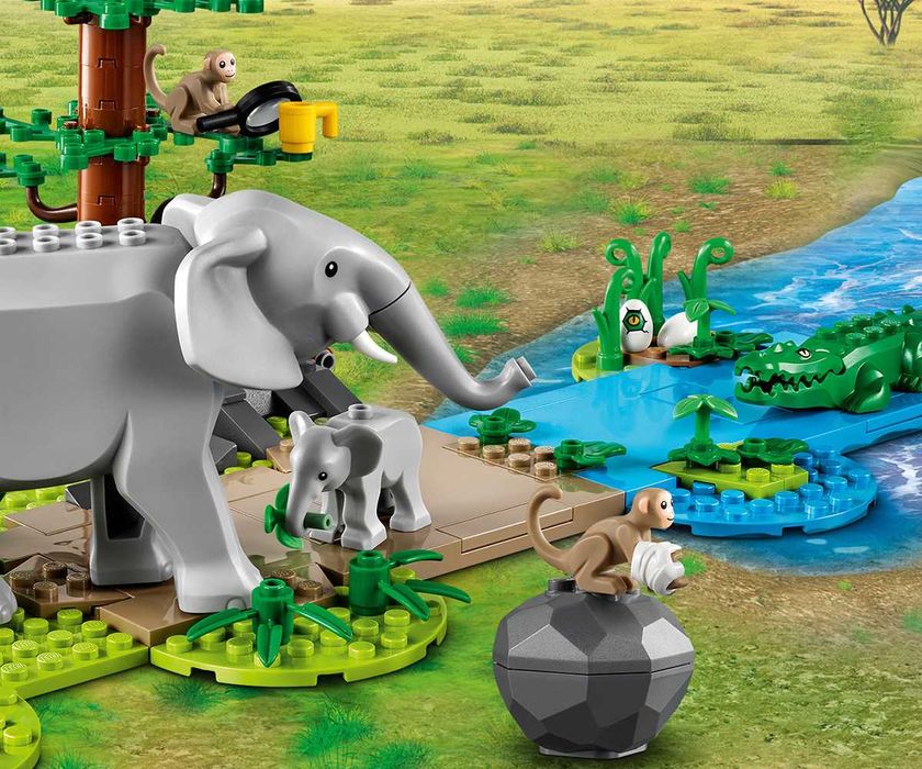 НОВО LEGO City Wildlife 60302 - Спасителна операция в дивото