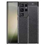 Samsung Galaxy S24 Ultra - Луксозен Кожен Кейс Гръб AF