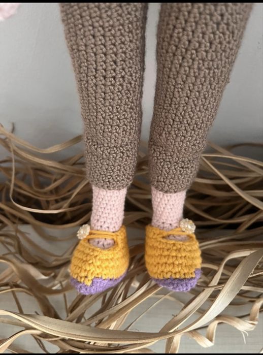 Papusa Amigurumi-crosetata manual