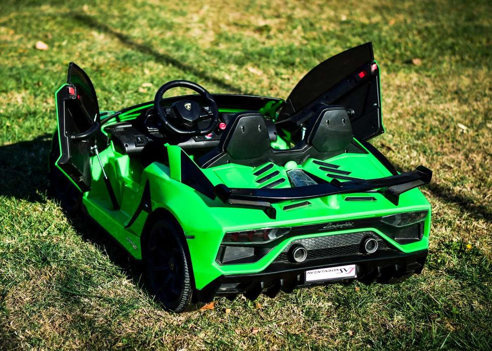 Masinuta electrica, Lamborghini SVJ, 24V, 500W, Drift Edition, verde