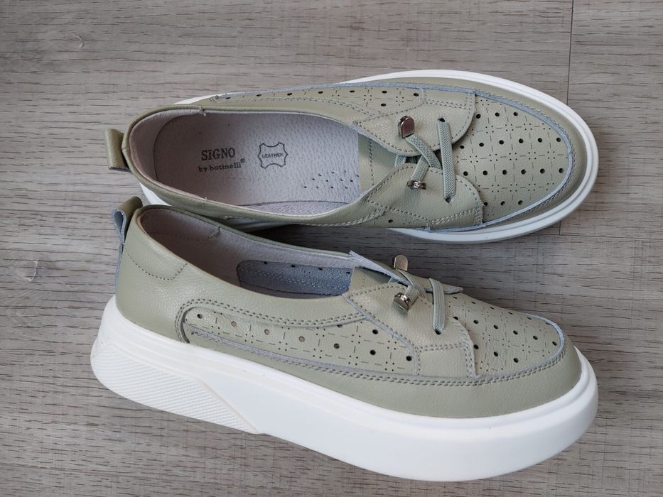 Pantofi casual din piele marime 39,5