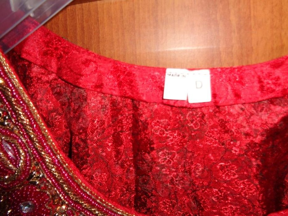 Rochie indiana brodata marimea 38
