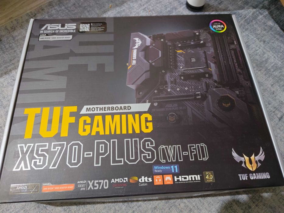 Placa de baza AM4 ASUS TUF GAMING X570-PLUS (WI-FI)