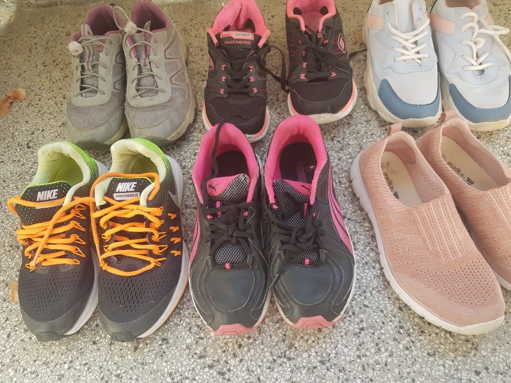 Маратонки за момиче  Puma, Nike, Skechers 37 номер