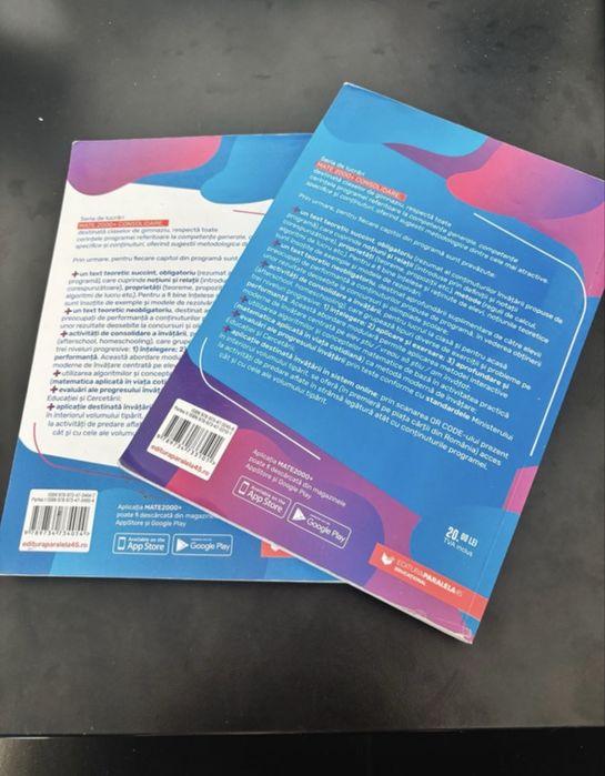 Set 2 culegeri Matematica , clasa a 8-a partea I si II