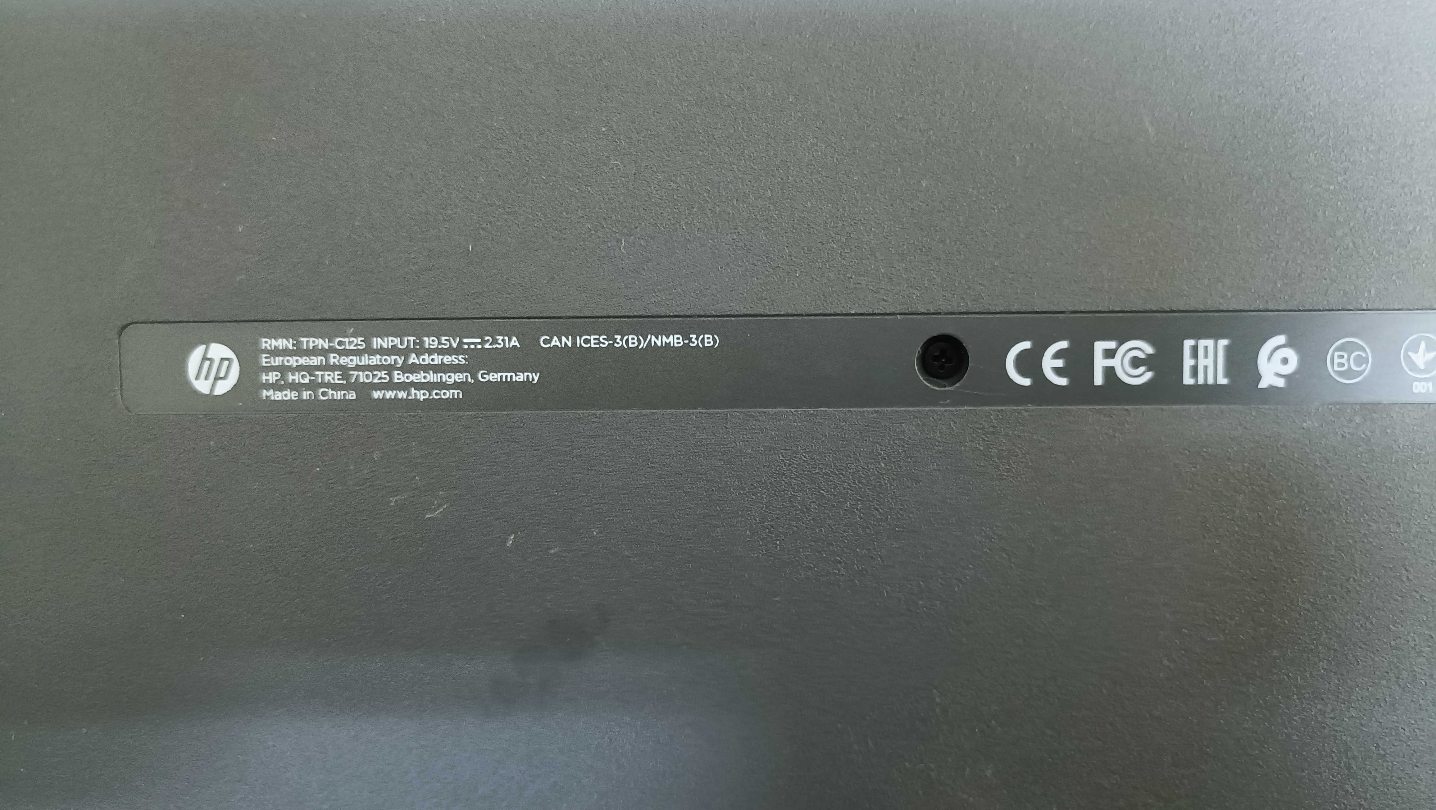Laptop Hp Intel Celeron 4gb ddr3 display 15,6"